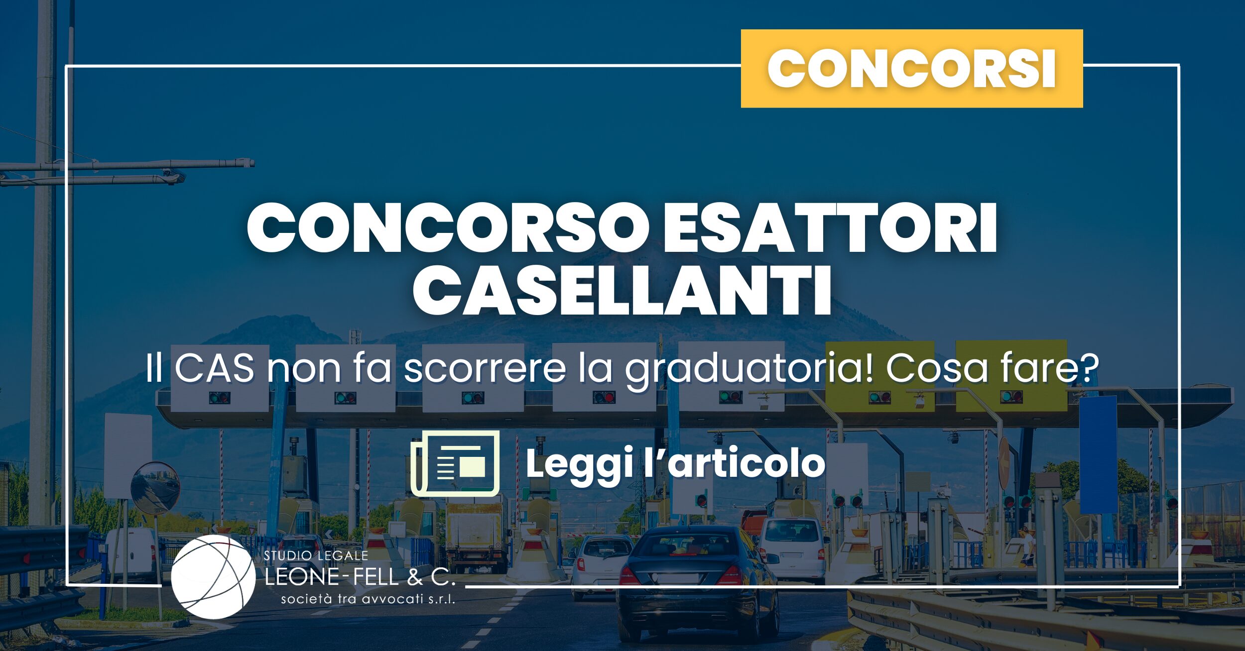 concorso esattori casellanti